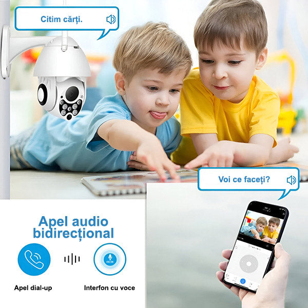 Cameră wireless pentru exterior și interior