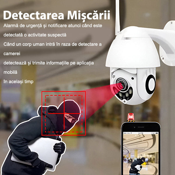 Cameră wireless pentru exterior și interior