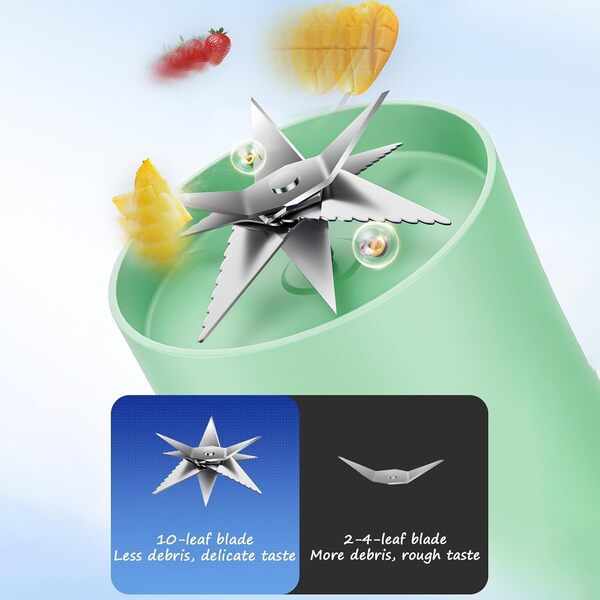 Blender portabil cu afișaj (1200 ml)