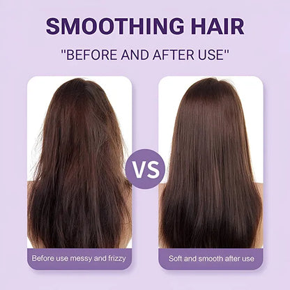 Placa reincarcabila de indreptat parul 2 in 1 cu pieptene | MINIGALM