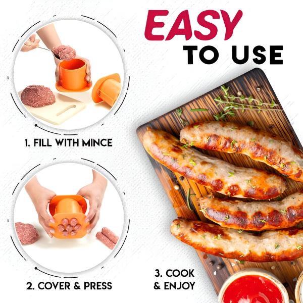 Presă pentru cârnați și mici | CEVAPMAKER