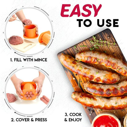 Presă pentru cârnați și mici | CEVAPMAKER