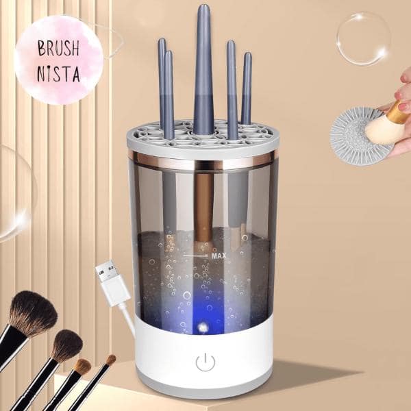 Curățător profesional pentru pensule de machiaj