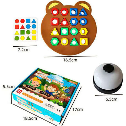 Joc de masă de potrivire a formelor pentru copii