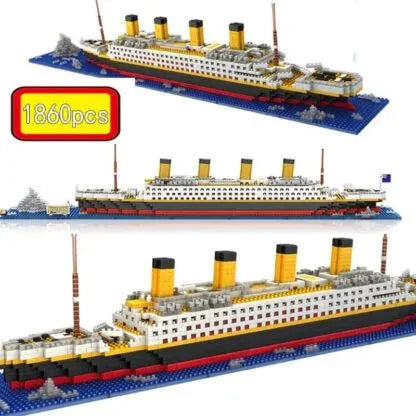 Set pentru asamblarea Titanicului | TITANICBLOCKS