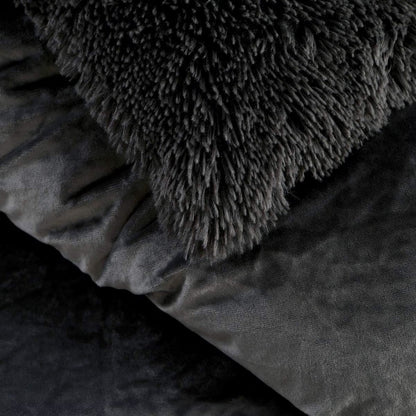 Lenjerie de pat moale și confortabilă Snuggbed - Negru (180x200 cm)