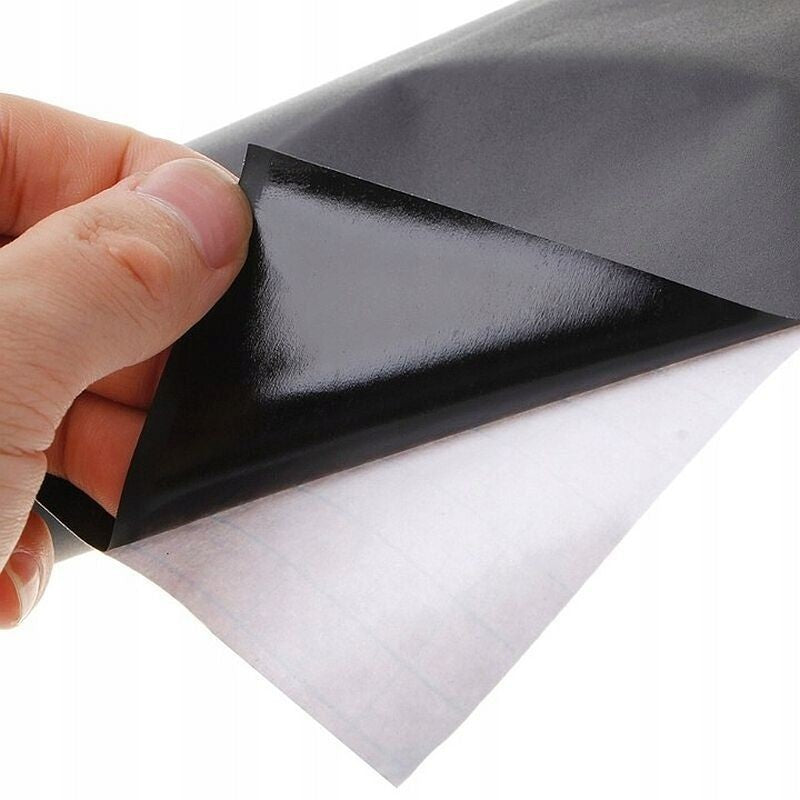 Tablă neagră autocolant de perete - > 45 x 200 cm
